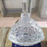 قندان سه پایه مثلث خورشیدی کریستال آلمان|ظروف سرو و پذیرایی|تبریز, |دیوار