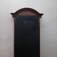ساعت دیواری چوبی مدل ستونی صفحه سفید عقربه دار|ساعت دیواری و تزئینی|تبریز, |دیوار