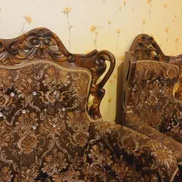 مبل سلطنتی  صد درصد چوب