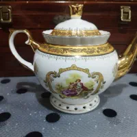 قوری لمونژ طلایی