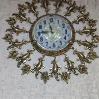 ساعت دیواری برنز برنجی|ساعت دیواری و تزئینی|گلستان (تهران), |دیوار