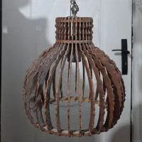 لوستر چوب لیزری