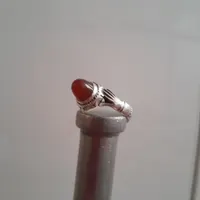 یک عدد انگشتر نقره دست دلبر