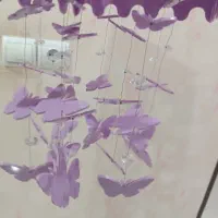 لوستر پروانه|لوستر و چراغ آویز|ایلام, |دیوار