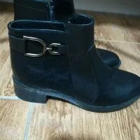 بوت قهوه ای عسلی و بوت مشکی نو|کیف، کفش، کمربند|کرج, حصارک بالا|دیوار