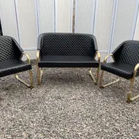 مبل اداری نیم ست اداری پایه آهنی فورتیک|مبلمان اداری|بندر انزلی, متروپل|دیوار