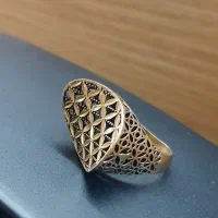 انگشتر طلا 5/5گرم سیاه قلم