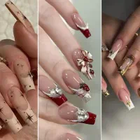 کاشت ناخن و ژل پولیش و ترمیم|خدمات آرایشگری و زیبایی|فیروزکوه, |دیوار