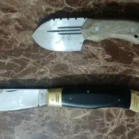 چاقو دسته برنجی و زنجانی خوش دست