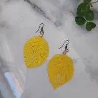 گوشواره مکرومه ترند امسال برای عکس پاییزی|بدلیجات|تبریز, |دیوار