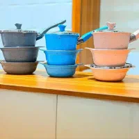 %پک کامل ظروف با رنگ‌ زیبا برای ( سیسمونی) کوچولو