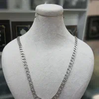 زنجیر مردانه نقره