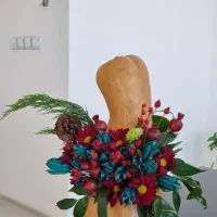 کدو یلدا تزیین شده