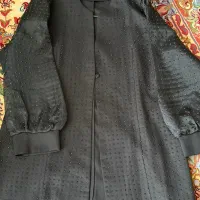 مانتو مزونی مشکی