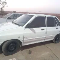 پراید۱۳۲ بی رنگ شاسی پلم