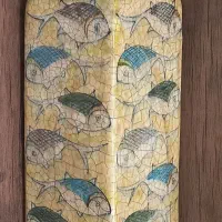 خمره هایی قدیمی.رنگ و لعاب طبیعی|کلکسیون اشیاء عتیقه|گلپایگان, |دیوار