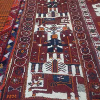 فرش دست بافت قدیمی انتیک بشرط دله|فرش|اهواز, کوی علوی|دیوار