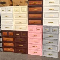 کشابه ،کابینت تاشو جا کفشی دراور پلاستیکی