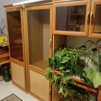 کمد لباس سه تکه ام دی اف با آینه