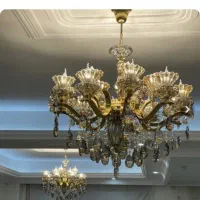 خریداروفروش لوستر آبکاری اینه شمعدان برنجی ضایعاتی