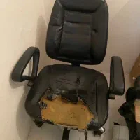 صندلی چرخدار دو عدد