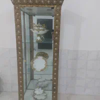 اینه و کنسول ، بوفه برنجی|بوفه، ویترین، کنسول|خنداب, |دیوار