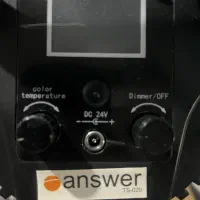 دو عدد نور ثابت Answer TS-020 با پایه