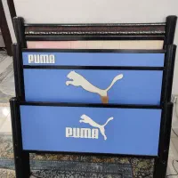 تخت فلزی پوما و طرح چرم دخترونه