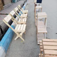 تولید انواع میزوصندلی تاشوی چوبی