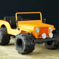 ساخت قطعات ماکت ماشین