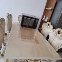 مبل سلطنتی ۷ نفری و میز غذا خوری ست مبل|مبلمان خانگی و میز عسلی|اردبیل, |دیوار