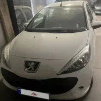 پژو۲۰۷ سفید سقف فلز دنده ای صفر