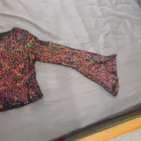 بلوز پولک دوزی جنس اصلی