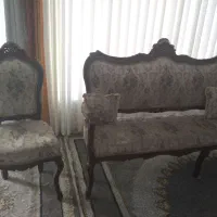 مبل سلطنتی هشت نفره|مبلمان خانگی و میز عسلی|مرودشت, ابوذر جنوبی|دیوار