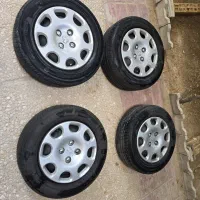 تایر مدل یزد تایر دو سایز ۱۴ و ۱۵ پژو پارس