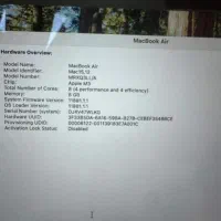 مک بوک ایر 2 M /|رایانه همراه|تهران, فردوسی|دیوار