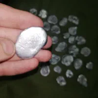 مقداری نقره آب شده