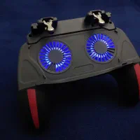 دسته بازی موبایل ۲ فن مدل h10 پاور بانک دار