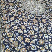 فرش ۱۲ متری دستباف کاشان سورمه ای|فرش|کرج, گلشهر|دیوار