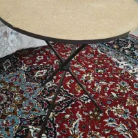 چوبی میز خاطره و رومیزی