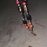 گردن بند زیبای قیمتی از مهرههای عقیق یشم|جواهرات|کرمانشاه, |دیوار