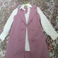 سه تکه لباس کت و پیراهن و شلوار
