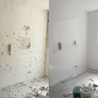 نقاشی ساختمانی استادقاسم مهرنیاهمراه بااکیپ۳نفره|خدمات پیشه و مهارت|کنگاور, |دیوار