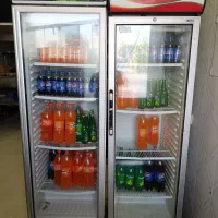 معاوضه دوتا یخچال ویترینی نوشابه