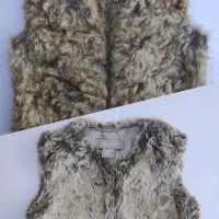 دو عدد جلیقه خز دار بچگانه اورجینال فیلیپینی