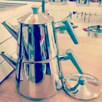 کتری قوری ترک  کتری قوری استیل