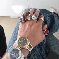 انگشترای نقره دستساز