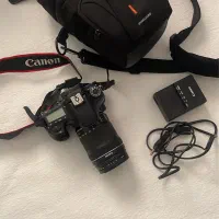 دوربین canon 70Dهمراه با لنز ۱۸-۱۳۵ ۷۰۰۰ شات