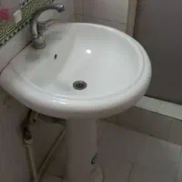 روشویی پارس سرام و شیرآلات  در حد نو