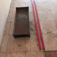 منقل کبابی1 متری با دوتا پایه 1/۷۰